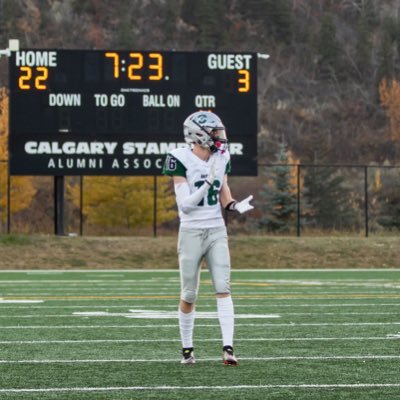 Kamloops Broncos || Corner/Safety || 6’4 185 lbs ||  Contact :Graedonpetersen@gmail.com