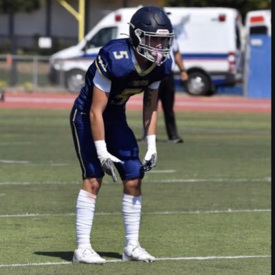 YUBA COLLEGE DB. ‘25. 6’FT. 170LBS. Email: Pabloarana530@yahoo.com. NCAA ID# 2404267950