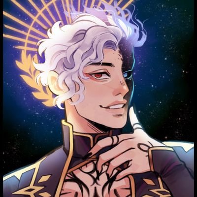 Cosmic Emperor ⬩ 19 ╎ He/Him ╎ 🏳️⚧️
Artist + Lore Writer ⬩ https://t.co/Sc4ok2F2Ui ⬩ https://t.co/y9VcKq7UI1
⋄ I + B: @LilBluuBird ⬩ @Astra_Reina