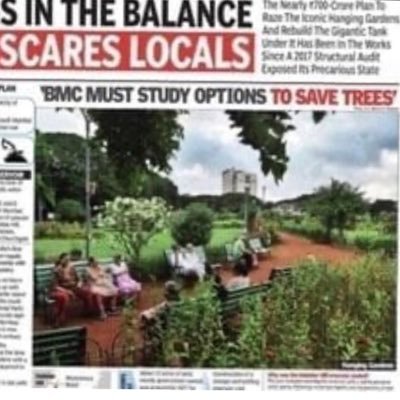 SAVE HERITAGE HANGING GARDENS FROM DESTRUCTION at the hands of BMC !