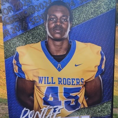 DE/TE - C/O 24 @Will_RogersFB - 5’11 220 4.8 40, 3.2 GPA, HC - @Levya73 RC - @Coachsmith918