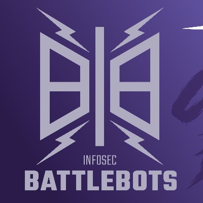 Infosec's very own battle bot league,
currently running in UK, NI and select EU events. 
For sponsorship or booking contact @pyroguy_uk @brains933