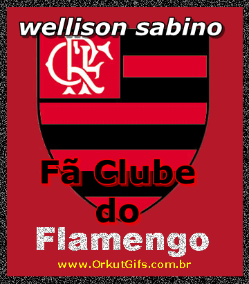 {Wellison Sabino}O Flamengo sempre será minha segunda casa e sua camisa, a segunda pele.