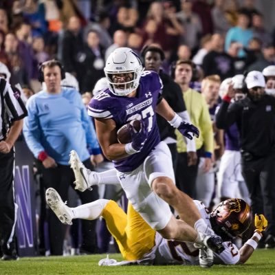 Tight End @ Northwestern University.