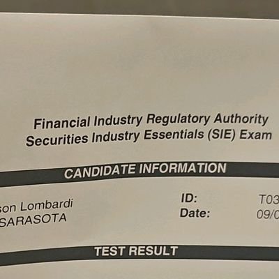 Trader of all asset classes, Options futures are my fav.  Sie , Series 65 fl214 #ota Financial Advisor FFA