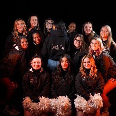 CheerAnderson's profile picture. Anderson University Cheer 🧡🖤🎀
