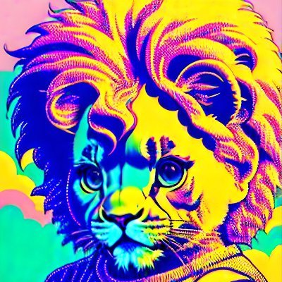Crypto stamp 5.1 fluffy lion NFT.NYC 2024 Profile