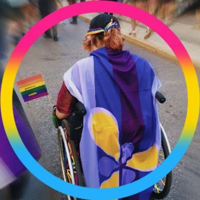 iel / il 🏳️‍⚧️ - Trans enby guy ⚧️- Militant.e handi.e ♿ -  Antifa 🏴🚩 - Couteau suisse créatif  - 🧡💛💙🤍 • 🩷💛💙 • 💙❤️🖤