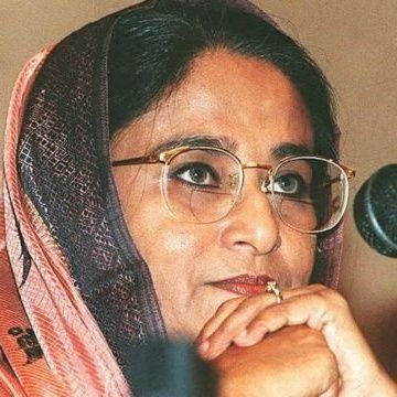 PMofBangladesh,Daughter of the founding father and first president of Bangladesh,Wife ofM.A.Wazed Miah Bengali nuclear scientist,MotherOf2Chilldren.