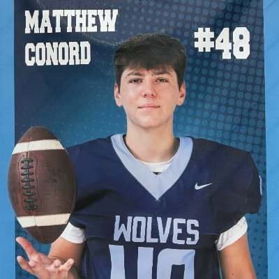 4.5 ⭐️ Kornblue (FAB 50 #15 ranked) || 4.5 ⭐️ Kohl's (#99 ranked) || 5.1 GPA-NHS || NCAA ID# 2308991918 || Matthew.conord27@gmail.com || @NewsomeWolvesFB