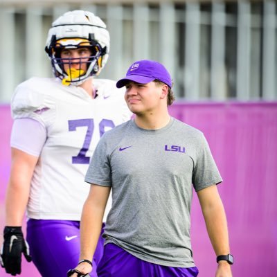 @LSUfootball student assistant