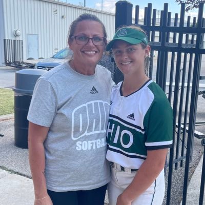 Proud mom of a Ohio University Softball Player 💚🤍 - Enjoying the Softball journey