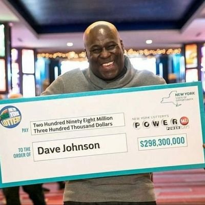 I'm Dave Johnson the winner of the powerball lottery I won $283.3 million I'm giving out $30,000 to my first 2k followers...