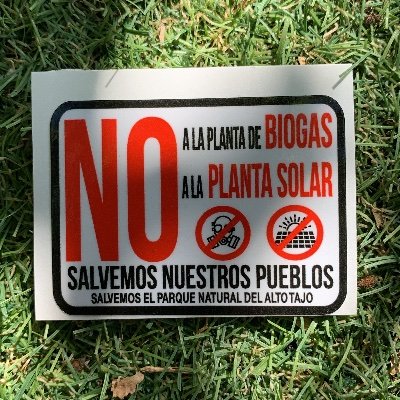 Defendemos el PARQUE NATURAL ALTO-TAJO🏞️
La salud de nuestros vecinos y el entorno🦌🦊🌼
Ayúdanos a parar la planta de Biogás
Síguenos en Instagram y Facebook