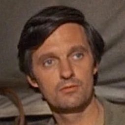 nowhere near as handsome as a young Alan Alda.