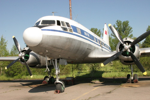 The IL-14 has been constructed in Dresden and only a few are still in left and flying. #Ilyushin #Il14 #russia #germany