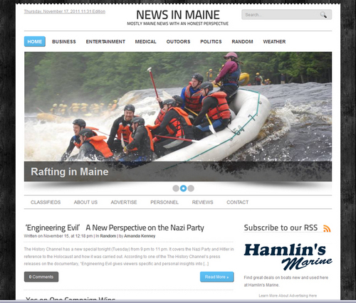 http://t.co/qjp69L2RXE is a Maine online News Site that offers all our news with an honest independent perspective