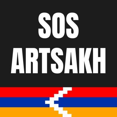 Très préoccupée par la situation de mon pays d'origine : l'#Armenie et donc de l'#Artsakh. Compte personnel