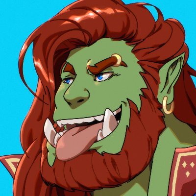 Big Bard Orcy

NSFW 

DND-ORCS- GAY-MORE ORCS-ANTIFASCIST-Learning 🇪🇸

~One day Ill be BIG~

Icon @HeyGuffaw