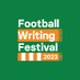 Football Writing Festival 2023 (@mcrfwf) Twitter profile photo