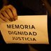 Justicia Memoria Dignidad (@der_yona) Twitter profile photo