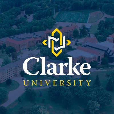 We’re Clarke University – but you can call us Clarke because everyone’s on a first-name basis here. Use #ClarkeU to join the conversation!