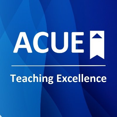 ACUE delivers high-quality faculty development to advance student success and equity.