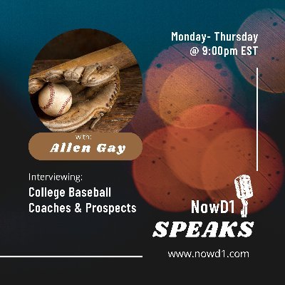 Interviewing Uncommitted Prospects, highlighting their baseball and academic achievements + recruiting status | Host @Now_D1