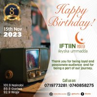Iftiin FM Kenya (@iftiinfm) 's Twitter Profile Photo Iftiin FM Kenya (@iftiinfm) 's Twitter Profile Photo