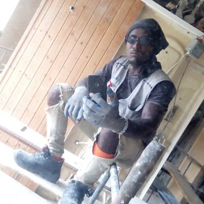 Technician. Contact us for your gypsum and cement board installation. ceiling, wall partitioning, acoustic wall, wall lighting design, TV wall ☎️+2348129216006.