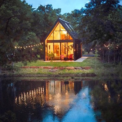 Seven stunning cabins nestled around a small lake in the heart of Texas | created by @isaacfrench_ | now a @hotelierco property