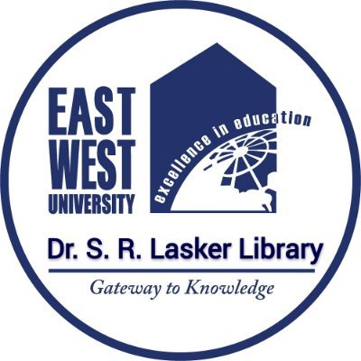 Welcome to Dr. S.R. Lasker Library twitter page. Library empowers its community to learning and research.T: 09666775577 Ex: 210. Email: library.ewu@gmail.com