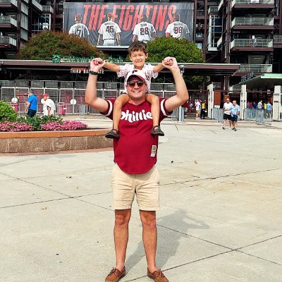 philly dad. more often than not thinking about baseball.