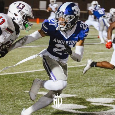 BradenQuarles21's profile picture. CB | Class of 24 | 3.3 GPA | 5’10 175lbs| 4.52 40yd| 36” Vert |385 Squat| 215 Bench | E: bradenquarles15@gmail.com P: (832)-655-5887  2nd Team All District