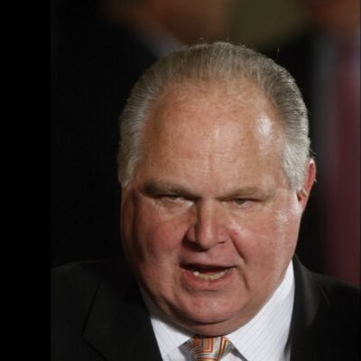 I’m the ghost of Rush Limbaugh. Retweets don’t necessarily mean endorsements.