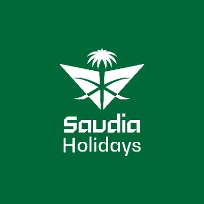 الحساب الرسمي لعطلات السعودية أحد برامج @Saudi_Airlines ---- للمزيد من المعلومات قم بزيارة الموقع الإلكتروني لعطلات السعودية!