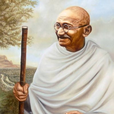 காந்தி பக்தன் (Gandhi Bhakt), கடவுளுக்கு மதம் இல்லை, (God has no religion), unto this last &  welfare of all is my politics