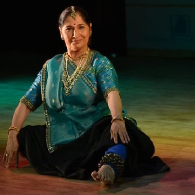 Kathak Dancer, Teacher, Author . Sangeet Natak Akademi Awardee and Maharashtra Sanskriti State awards. Founder of Samved Society and an Animal Lover