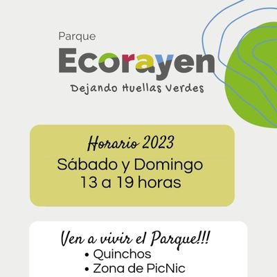 parqueecorayen's profile picture. Educación ambiental
♻️ ven a conocer el primer Parque hecho a base de reutilización y reciclaje.
📍Ubicado frente a La Portada de Antofagasta.
📱+56981231602