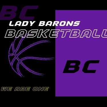 🏀Bleckley County Lady Barons Basketball🏀 
Follow us on Facebook at BC LadyBarons Bball 
Instagram at bcladybaronsbball
#WeAreOne #WeWork #Lovethat💜💛