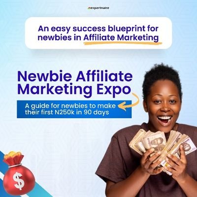 An affiliate marketer. promoting Newbie affiliate marketing expo.
Making money online is the best.