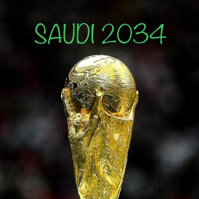 حساب مهتم بتغطية ملف ترشح #السعودية لاستضافة كأس العالم 2034