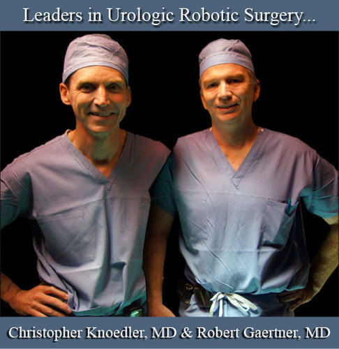 MNRobotSurgery's profile picture. Dr. Christopher Knoedler and Dr. Robert Gaertner, from Metro Urology in St. Paul Minnesota, have accrued the largest da Vinci robotic surgical practice in MN.