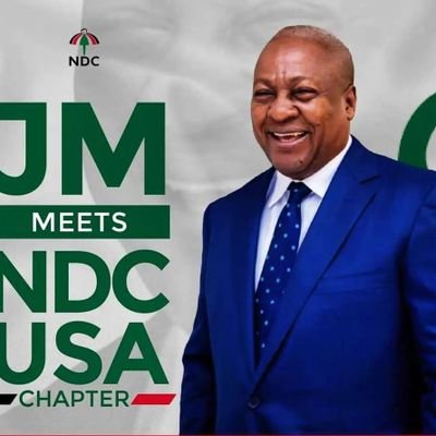 JOHN DRAMANI MAHAMA, LEADER & FLAG BEARER-NATIONAL DEMOCRATIC CONGRESS.