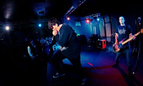 Zennon Schmidt. I sing in Out of Misery, 18 years old, Work at TSA, a host at Black Market. Live for my mates, hardcore, weekends, good times and family.
