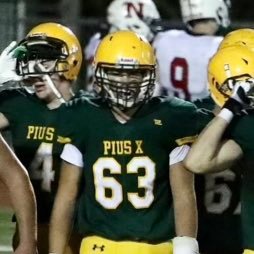 Pius X HS 2025 (Lincoln NE) | 6’3” 240lbs |3.9/4.0 GPA| 🏈DT/DE #63 | 402-227-5695