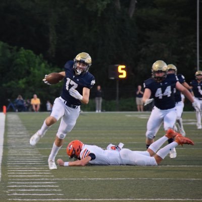 Quincy Notre Dame 26’ | Wr/DB | 6’2 180 | 3.5 GPA