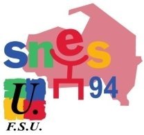 Compte officiel de la section départementale du SNES-FSU 94. N'hésitez pas à nous écrire pour toute question.