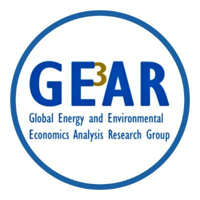 gear_uclm's profile picture. Global Energy & Environmental Economics Analysis Research Group 📊
📍University of Castilla-La Mancha (Spain)

#InputOutput #Sustainability #CarbonFootprint