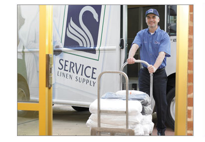We bring more to the table than just linen. We manage every detail of your linen service, so you're free to run your business and take care of your customers.